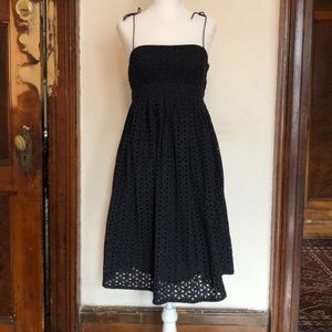 Gap Cotton Broderie Eyelet Midi Dress